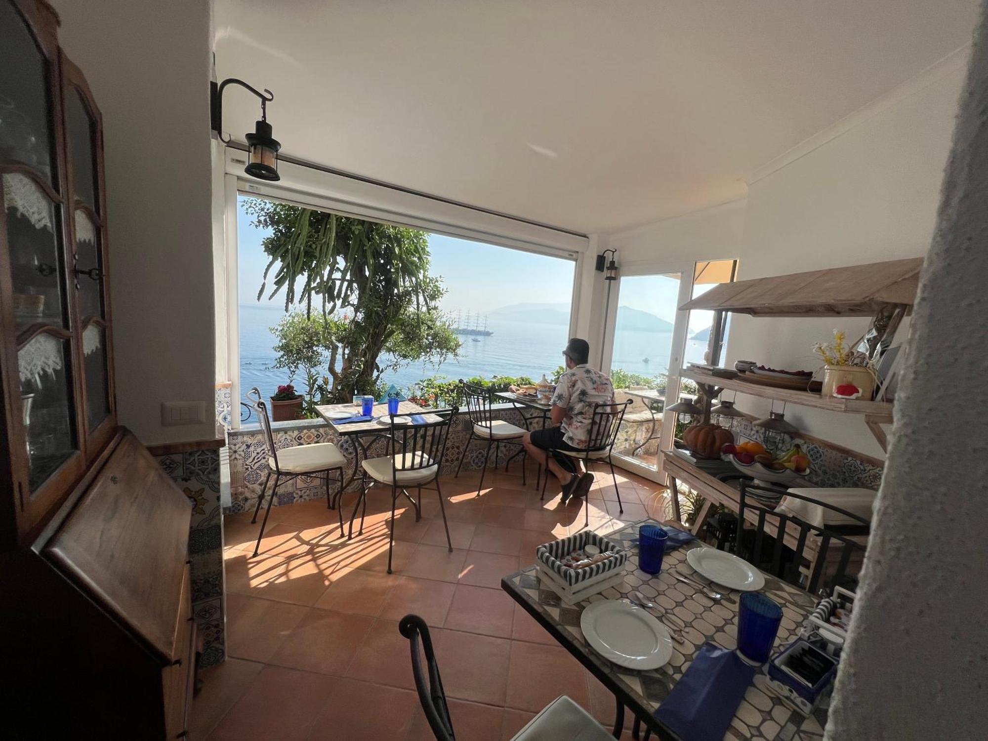 La Terrazza Sul Mare Bed and Breakfast Capri Eksteriør billede